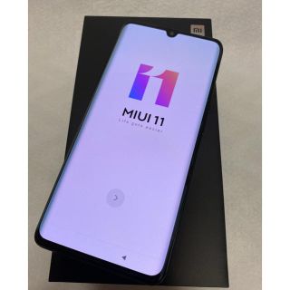 アンドロイド(ANDROID)の新品同様 極上美品 Xiaomi Mi Note 10 ミッドナイトブラック(スマートフォン本体)