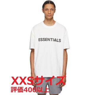 フィアオブゴッド(FEAR OF GOD)のXXS FOG Essentials White T-Shirt ①(Tシャツ/カットソー(半袖/袖なし))