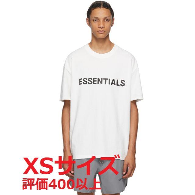 FEAR OF GOD(フィアオブゴッド)のXS FOG Essentials White T-Shirt ① メンズのトップス(Tシャツ/カットソー(半袖/袖なし))の商品写真