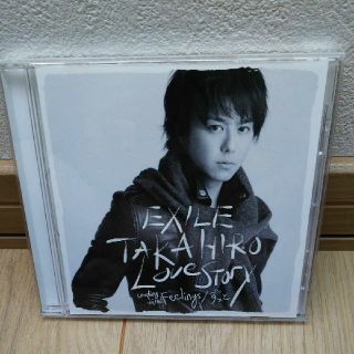 エグザイル(EXILE)のEXILE TAKAHIRO CD Love Story エグザイル タカヒロ(ポップス/ロック(邦楽))