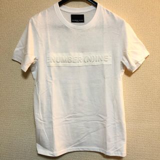 ナンバーナイン(NUMBER (N)INE)の【NUMBER (N)INE】ナンバーナインデニム ロゴ エンボス Tシャツ(Tシャツ/カットソー(半袖/袖なし))