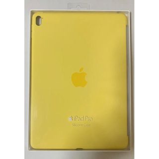 アップル(Apple)の9.7インチiPad Pro用 シリコーンケース イエロー(iPadケース)