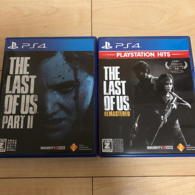 PlayStation4(プレイステーション4)のThe Last of Us 1、2セット エンタメ/ホビーのゲームソフト/ゲーム機本体(家庭用ゲームソフト)の商品写真