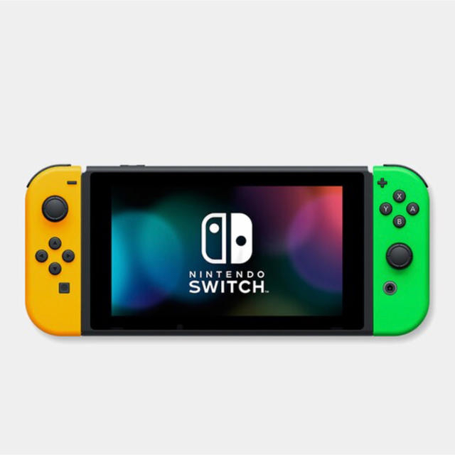Nintendo Switch 本体 限定カラー ネオン スイッチ1個Joy-Conグリップ