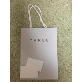 スリー(THREE)の専用　送料無料 未使用 THREE ショッパー メッセージカード(ショップ袋)