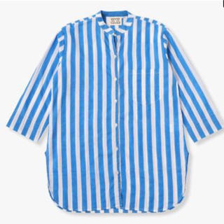 ロンハーマン(Ron Herman)の新品未使用　ロンハーマン　SZ Blockprint stripe shirt(シャツ/ブラウス(長袖/七分))