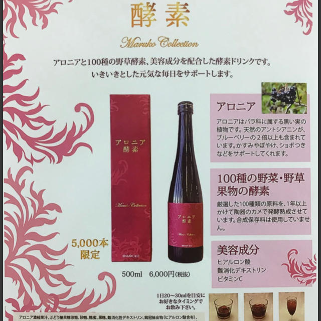 アロニア酵素　２本食品/飲料/酒