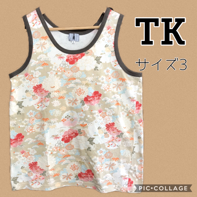 TK - TK 和柄タンクトップの通販 by ショップ｜ティーケーならラクマ