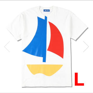 シー(SEA)の【新品/L】WDS (SAIL BOAT) T-SHIRT WHITE(Tシャツ/カットソー(半袖/袖なし))