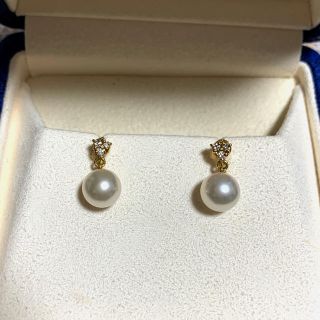 ミキモト(MIKIMOTO)のミキモト　K18パールイヤリング(イヤリング)