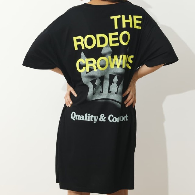 RODEO CROWNS WIDE BOWL(ロデオクラウンズワイドボウル)の新品ブラック※早い者勝ちノーコメント即決しましょう❗️コメントやめましょう…❌ レディースのワンピース(その他)の商品写真