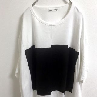 ラッドミュージシャン(LAD MUSICIAN)のラッドミュージシャン　ビッグtシャツ　フラッグ　旗　美品　42 16SS(Tシャツ/カットソー(半袖/袖なし))