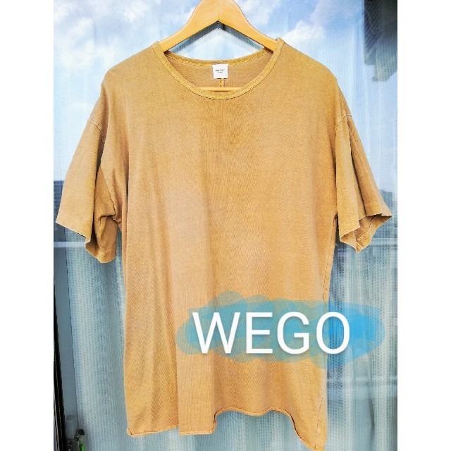 WEGO(ウィゴー)の【WEGO BROWNY】Tシャツ ベージュ 半袖 メンズのトップス(Tシャツ/カットソー(半袖/袖なし))の商品写真