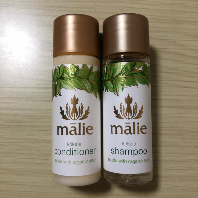 Malie Organics(マリエオーガニクス)のマリエオーガニクス　アメニティ2点セット コスメ/美容のヘアケア/スタイリング(シャンプー)の商品写真