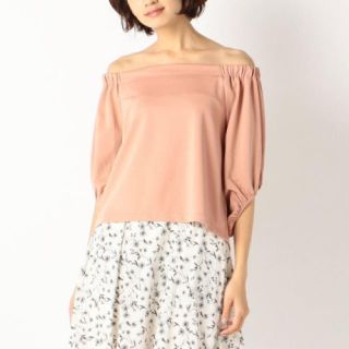 アンレリッシュ(UNRELISH)の新品✨タグ付き♪ トップス 　Mサイズ　ピンク　アンレリッシュ  大特価‼️(シャツ/ブラウス(長袖/七分))