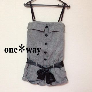 ワンウェイ(one*way)のone＊way ロンパース(オールインワン)