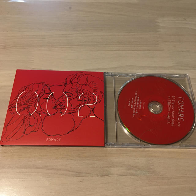 「0.02」 FOMARE 特典DVD付 エンタメ/ホビーのCD(ポップス/ロック(邦楽))の商品写真