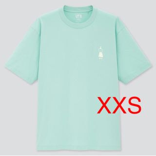 ユニクロ(UNIQLO)のユニクロ  UNIQLO  米津玄師　Tシャツ  XXS グリーン(Tシャツ/カットソー(半袖/袖なし))