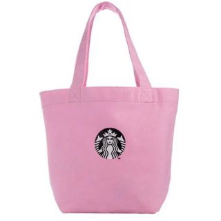 スターバックスコーヒー(Starbucks Coffee)の台湾 スターバックス トートバッグ スタバ 新品 限定 海外 ピンク(トートバッグ)