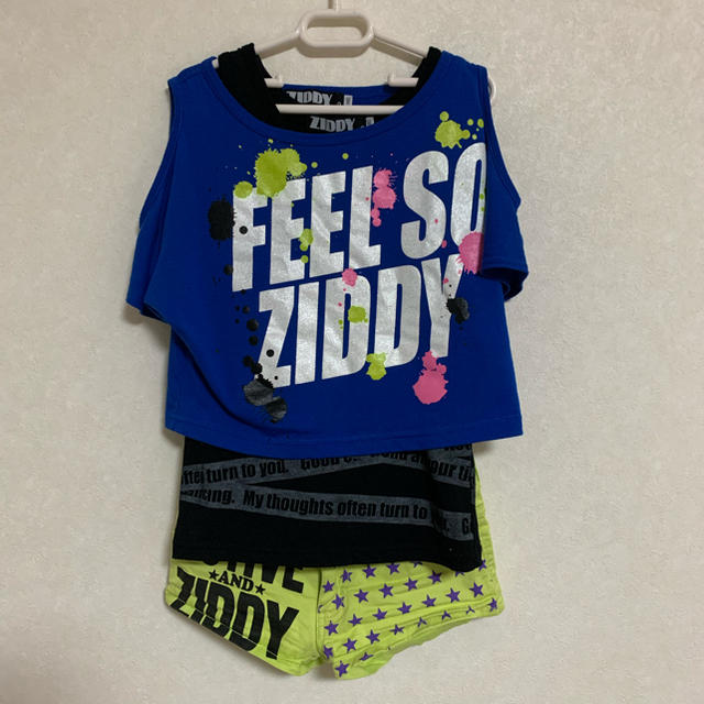 ZIDDY(ジディー)のZIDDY ジディー Tシャツ タンクトップ ズボン キッズ/ベビー/マタニティのキッズ服女の子用(90cm~)(Tシャツ/カットソー)の商品写真