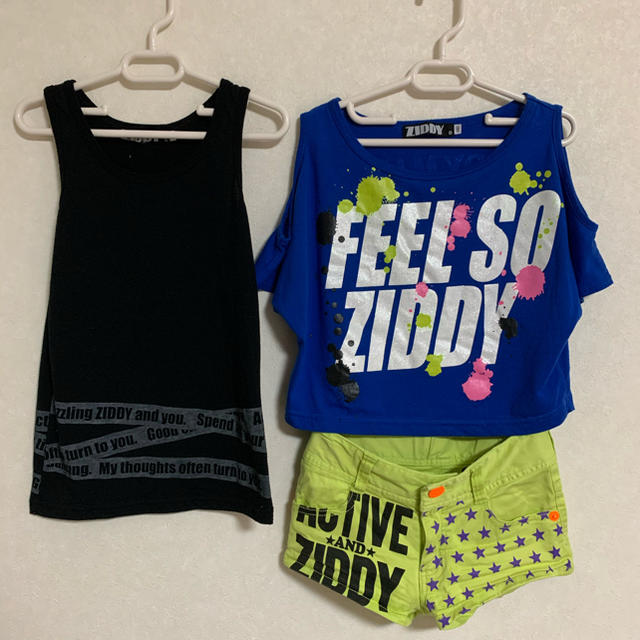 ZIDDY(ジディー)のZIDDY ジディー Tシャツ タンクトップ ズボン キッズ/ベビー/マタニティのキッズ服女の子用(90cm~)(Tシャツ/カットソー)の商品写真