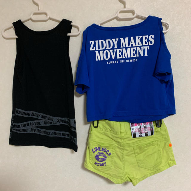 ZIDDY(ジディー)のZIDDY ジディー Tシャツ タンクトップ ズボン キッズ/ベビー/マタニティのキッズ服女の子用(90cm~)(Tシャツ/カットソー)の商品写真