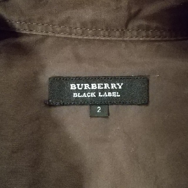 BURBERRY BLACK LABEL(バーバリーブラックレーベル)の[セール]半袖シャツ BURBERRY BLACK LABEL メンズMサイズ メンズのトップス(シャツ)の商品写真