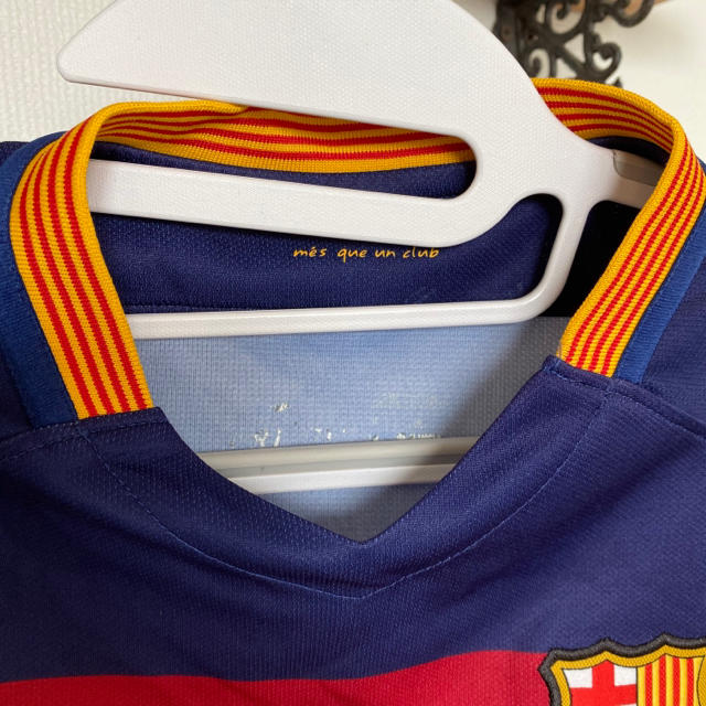 NIKE(ナイキ)のFCバルセロナ　ジュニア　ユニフォーム　2015/2016 ホーム スポーツ/アウトドアのサッカー/フットサル(ウェア)の商品写真