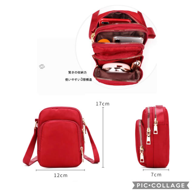 新品 ショルダー バッグ ウエスト ポーチ　レディース レディースのバッグ(ボディバッグ/ウエストポーチ)の商品写真