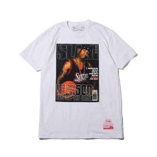 ミッチェルアンドネス(MITCHELL & NESS)のミッチェルアンドネス SLAM カヴァーTシャツ アレン アイバーソン(バスケットボール)