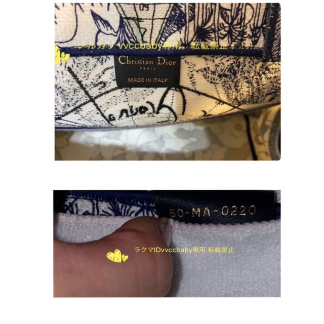 Christian Dior(クリスチャンディオール)のDIOR BOOK TOTE Around the World スモールバッグ レディースのバッグ(トートバッグ)の商品写真