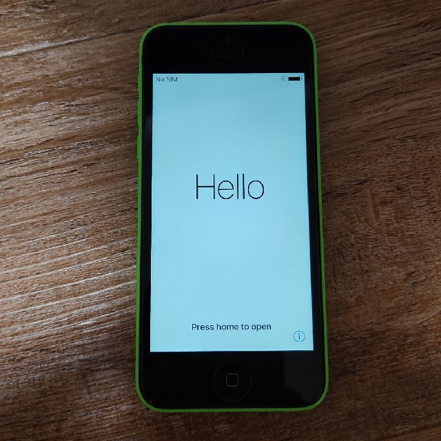 iPhone(アイフォーン)のiphone5c 32gb グリーン docomo　 スマホ/家電/カメラのスマートフォン/携帯電話(スマートフォン本体)の商品写真
