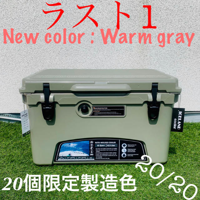 購入優先　アイスランドクーラーボックス 45QT ICELAND cooler