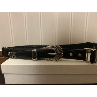 トーガ(TOGA)の TOGA VIRILIS LEATHER NYLON BELT レザーナイロン(ベルト)