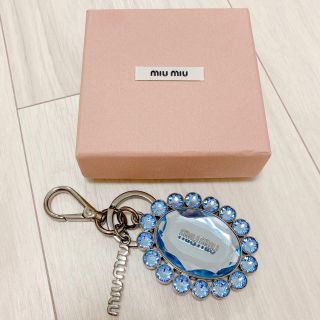 ミュウミュウ(miumiu)のmiumiu キーホルダー(キーホルダー)