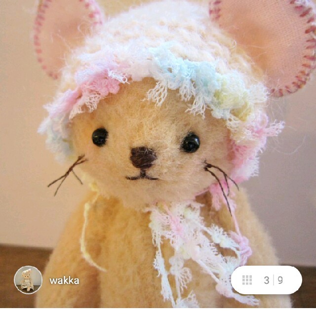 テディベア 作家 ねずみさんの通販 by .|ラクマ