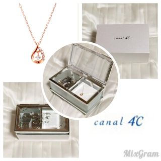 カナルヨンドシー(canal４℃)のcanal4℃ ピンクゴールドネックレス(ネックレス)