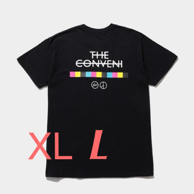 【新品】PMO X THE CONVENI T-SHIRT ブラック XLTシャツ/カットソー(半袖/袖なし)