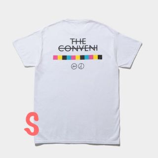 ビッグバン(BIGBANG)の【新品】PMO X THE CONVENI T-SHIRT ホワイト S(Tシャツ/カットソー(半袖/袖なし))