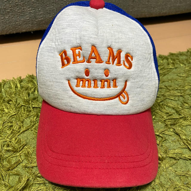 BEAMS(ビームス)のキッズ　BEAMS mini キャップ　帽子　54cm キッズ/ベビー/マタニティのこども用ファッション小物(帽子)の商品写真