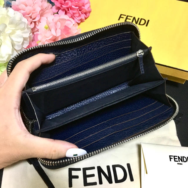 FENDI(フェンディ)の✨鑑定済み✨フェンディ セレリア ラウンドファスナー 長財布❣️ メンズのファッション小物(長財布)の商品写真