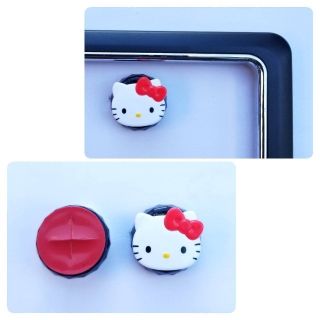 ハローキティ - キティちゃん ナンバーボルトキャップ (2個セット