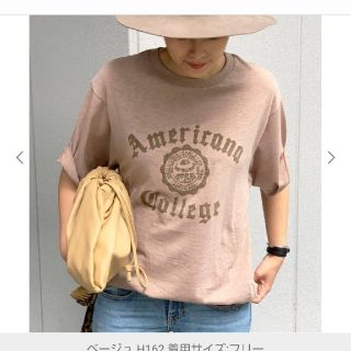 ジャーナルスタンダード(JOURNAL STANDARD)の売り切り値下げ☆新品タグ付きAmericanaTシャツ(Tシャツ(半袖/袖なし))