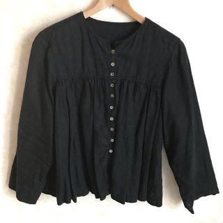 ネストローブ(nest Robe)のネストローブ　ブラウス　黒(シャツ/ブラウス(長袖/七分))