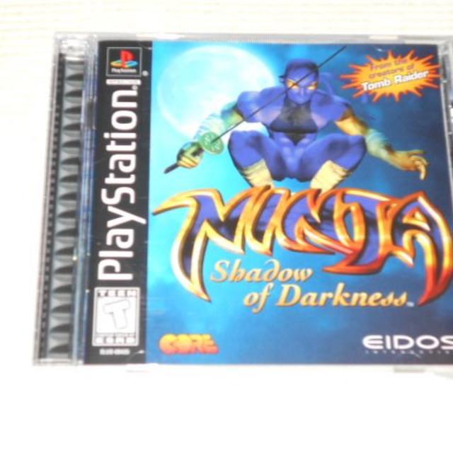 新作ウエア PS☆NINJA 海外版☆箱付・説明書付 DARKNESS OF SHADOW その他