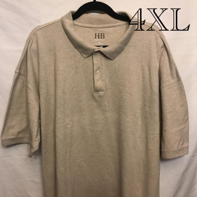 ポロシャツ  ＨＢ　4XL メンズのトップス(ポロシャツ)の商品写真