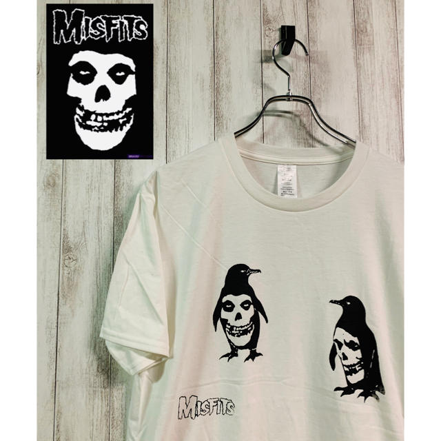 Original(オリジナル)のMisfits  ミスフィッツ　アートTシャツ ビッグシルエット　ホワイト　白 メンズのトップス(Tシャツ/カットソー(半袖/袖なし))の商品写真