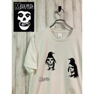 オリジナル(Original)のMisfits  ミスフィッツ　アートTシャツ ビッグシルエット　ホワイト　白(Tシャツ/カットソー(半袖/袖なし))