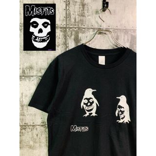 オリジナル(Original)のMisfits  ミスフィッツ　アートTシャツ ビッグシルエット　ブラック　黒(Tシャツ/カットソー(半袖/袖なし))