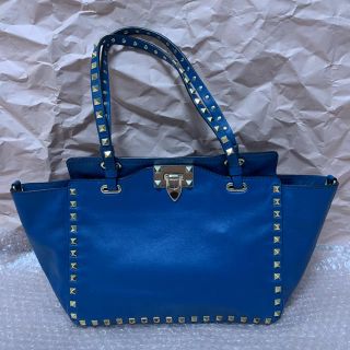 ヴァレンティノ(VALENTINO)の【値下げ中・定価¥232,000】VALENTINO ロックスタッズ ミニトート(トートバッグ)